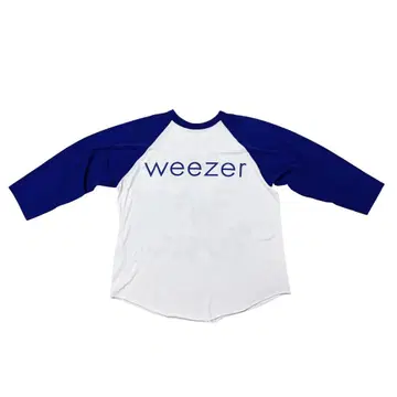 XL 90s 빈티지 WEEZER 베이스볼 티셔츠 USA제