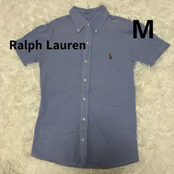 Ralph Lauren M 반팔 셔츠 라이트 블루 랄프 로렌