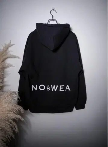 NOsWEA 후드티 후디 블랙