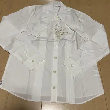택 포함 새상품 마드모아젤 논논 파파스 셔츠 M 면100%