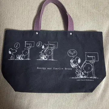 스누피 신자부 캔버스 콜라보 토트백 스누피 타운