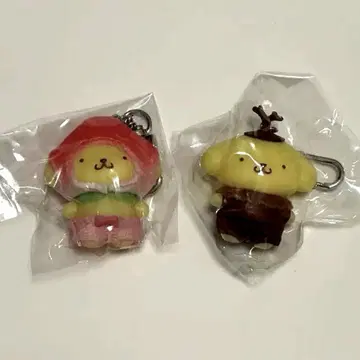 산리오 치비토모 폼폼푸딩 키링