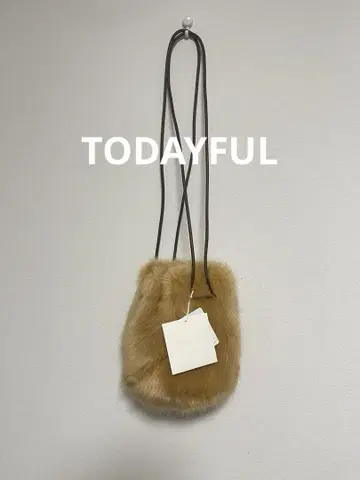 미사용 TODAYFUL(투데이풀) 인조 모피 숄더 백