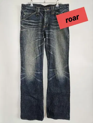 roar 청바지 세미 부츠 컷 데님 다크 블루 3