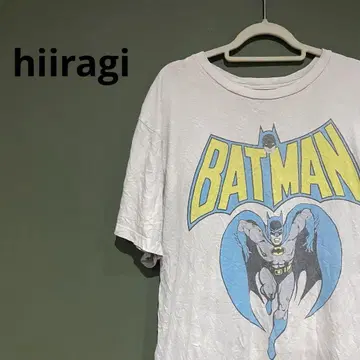 BATMAN 그래픽 티셔츠 L 사이즈 구제 의류 T