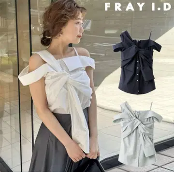 fray i.d 노트 디자인 셔츠 블라우스