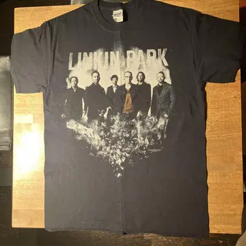 LINKIN PARK 밴드 티셔츠 블랙 락 밴드 티셔츠