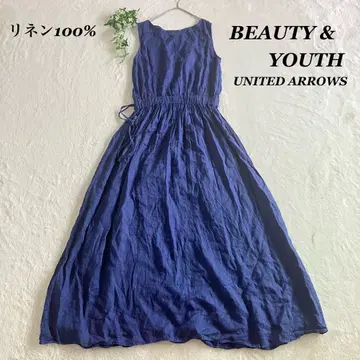 BEAUTY&YOUTH UNITED ARROWS 린넨 100% 원피스