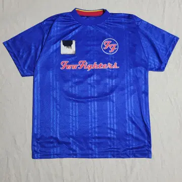 90s Foo Fighters 푸 파이터스 EU 투어 밴딩 T 풋볼