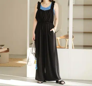 Kastane 프릴 살로펫(size0) 셔링 탱크(블루) 세트