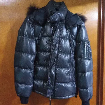 DUVETICA 블랙 다운 자켓 44