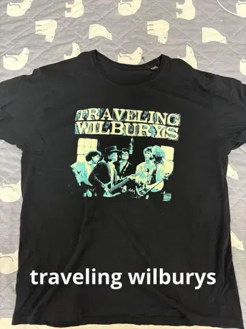 초레어 XL! The Traveling Wilburys 티셔츠 블랙