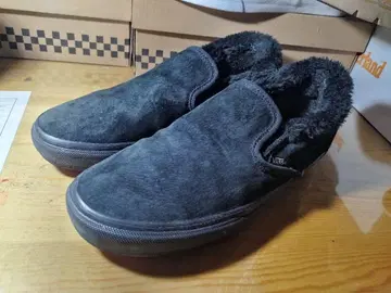 VANS 퍼 슬립온 블랙