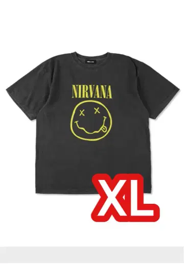 윈드앤씨 닐바나 NIRVANA 티셔츠 XL .
