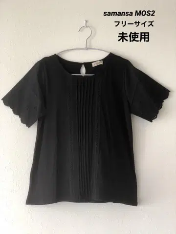 samansa MOS2 면 티셔츠 프리 사이즈 미사용