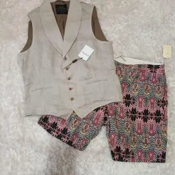 새상품 UNITED ARROWS 셋업 L 사이즈 린넨
