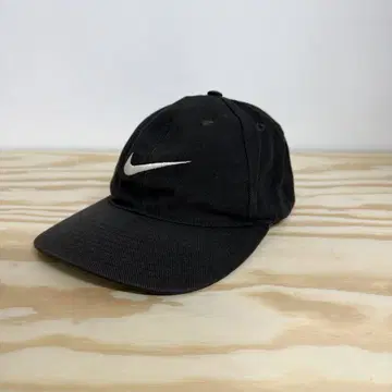 90s 00s 나이키 캡 화이트 택 나이키 스우시 자수 캡