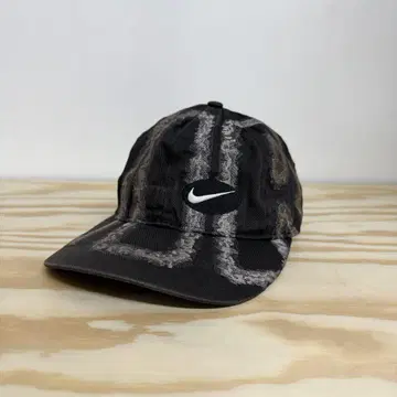90s 00s 나이키 화이트 택 나이키 스우시 AIR 자수 캡