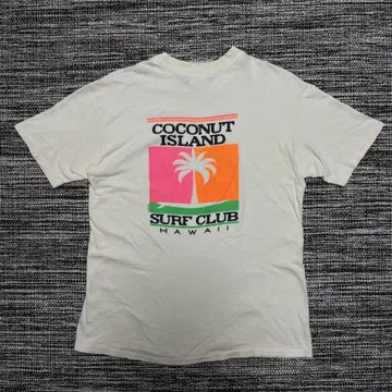 Hanes 90s USA제 싱글 스티치 양면 프린트 티셔츠