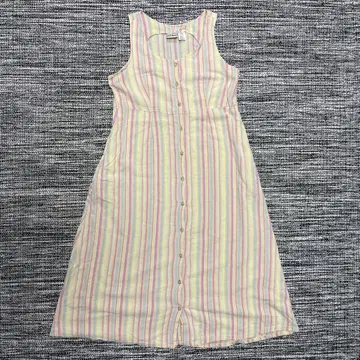 L.L.Bean 80s 엘엘빈 코튼 롱 원피스