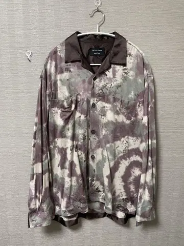 UNITED TOKYO 무라 염색 패턴 셔츠