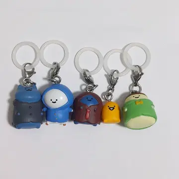 문구와 함께 스트랩 5개 세트