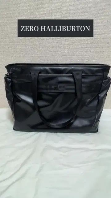 제로 하리 버튼 토트백 블랙 비즈니스 백