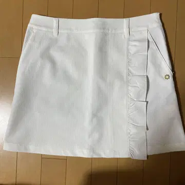 세인트 앤드루스 골프 스커트 화이트