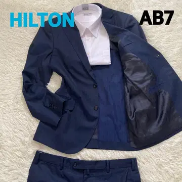 HILTON 셋업 수트 네이비 블루 AB7