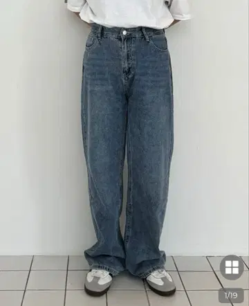 [새상품]nugu us. 데일리 데님 팬츠