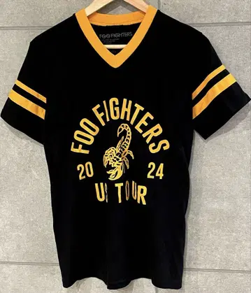 Foo Fighters 2024 US TOUR 반팔 티셔츠 블랙 S