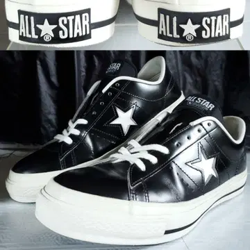 상태 양호 일본제 CONVERSE ONESTAR J 원스타 블랙 검정