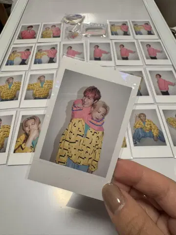 시크릿 포함 w-inds. 포토 카드 23장, 회장 한정 가챠 3개