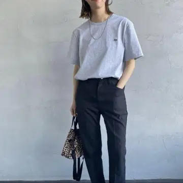 LACOSTE 라코스테 원포인트 로고 크루넥 티셔츠