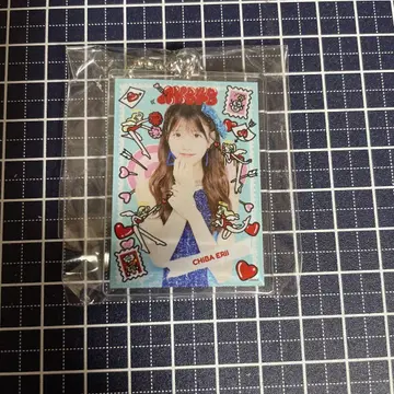 치바 에리 AKB48 다이마루 콜라보 아크릴 키링