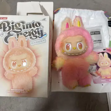 POP MART Biginto Energy Loyalty 봉제 인형
