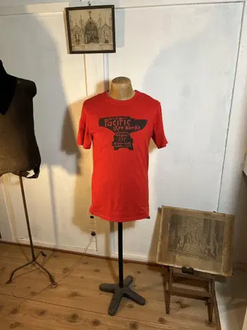 Patagonia 빨간색 티셔츠 S Pacific Knit Works