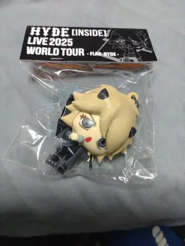 미개봉 새상품 HYDE LIVE 2025 키링 FLAG HYDE