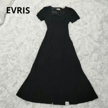 EVRIS 에브리리스 백 오픈 롱 원피스 프리 사이즈 슬릿