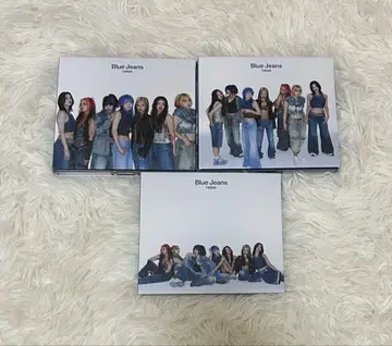 HANA Blue Jeans 3 형태 포스카 미사용 시리얼 3장