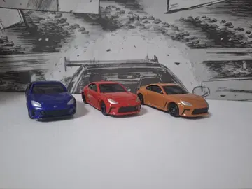 토미카 GR86 BRZ 3대 세트