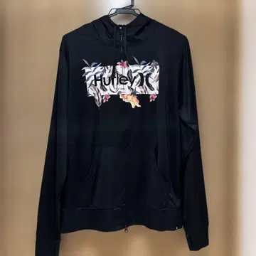 Hurley 할리 플라워 프린트 M 사이즈 래쉬가드 UPF50+