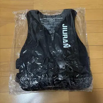 JIURAN 블랙 구명 조끼 S 새 상품, 미사용
