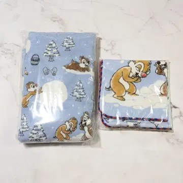 칩과 데일 겨울 타월 손수건 세트