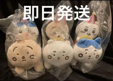 치이카와 랜드 피포포 봉제 인형 3종 세트 치이카와 하치와레 토끼