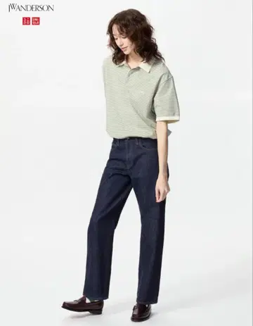 유니클로 JW ANDERSON 스트레이트 데님 22 476209