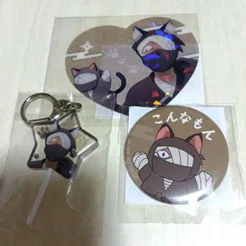 닌자 타마 란타로 난자 타운 자토 콘몬 캔디 이런 것 캔뱃지