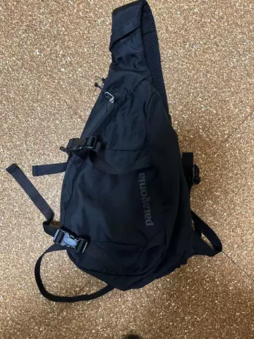 Patagonia 블랙 슬링 백