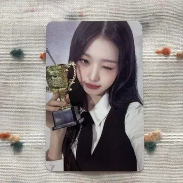 IVE 원영 DIVE 1일차 2기 서울 네이비 FC 입장 트레이딩 카드