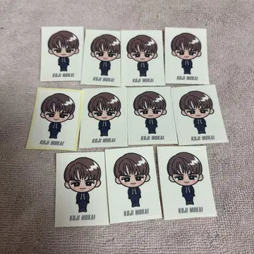 SnowMan 무카이 코지 브라더 비트 스티커 씰 혜택 공식 사진